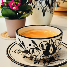 Load image into Gallery viewer, Hand-painted Teacup and Saucer
